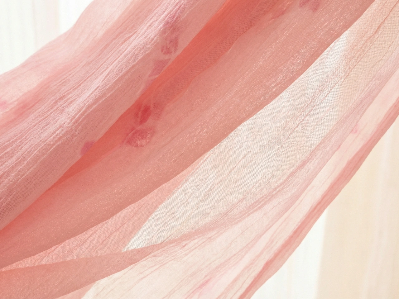 Georgette fabric texture used in handcrafted Laddu Gopal poshak
