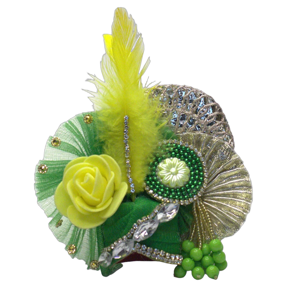 Lemon Net Rhinestone - Mukut