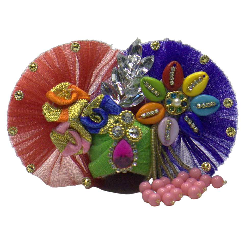 Pink Net Multicolor Shell - Mukut