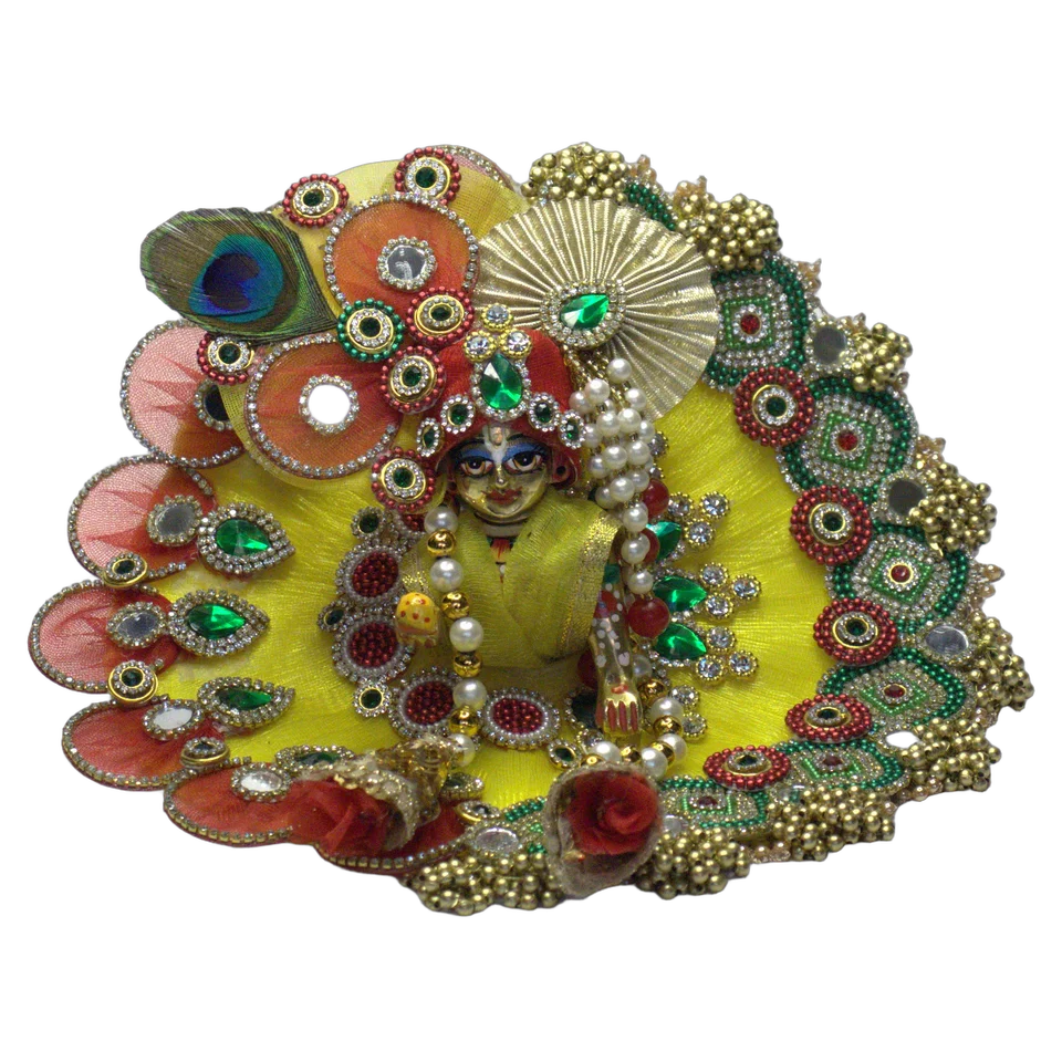 Yellow Net Rhinestone - Main