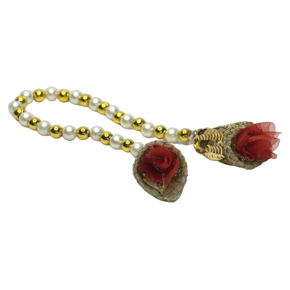 Yellow Net Rhinestone - Patka