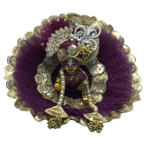 Wine Net Pearl Golden Lace - Main