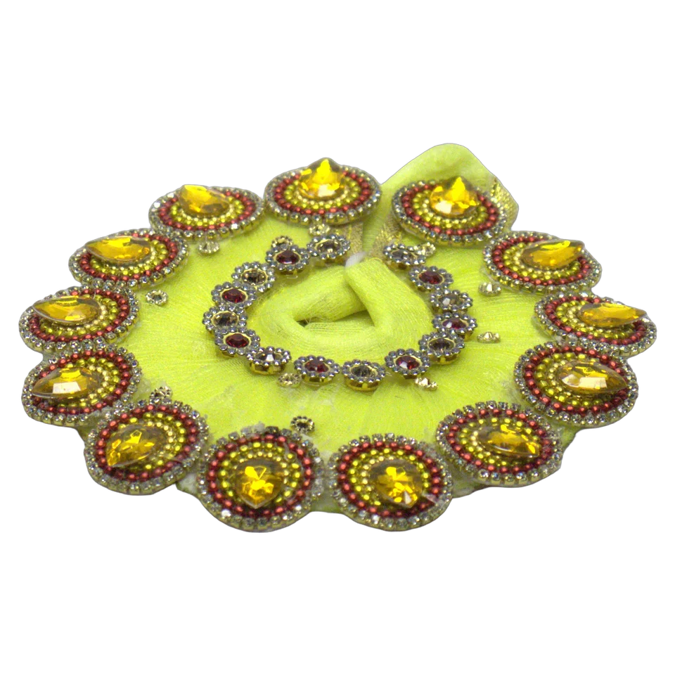 Lemon Net Beadwork - Dress