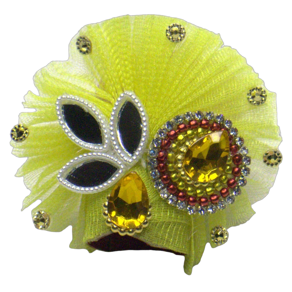 Lemon Net Beadwork - Mukut