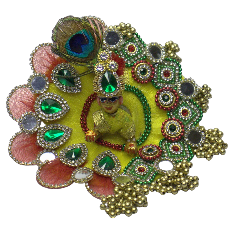 Lemon Net Rhinestone Work - Main