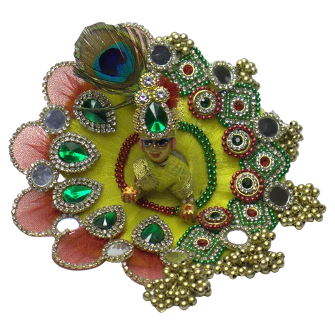 Lemon Net Rhinestone Work - Main