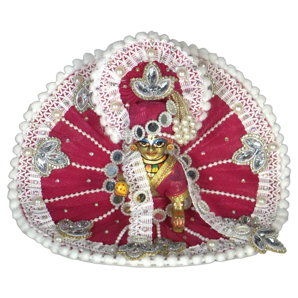 Magenta Net Pearl Work - Main